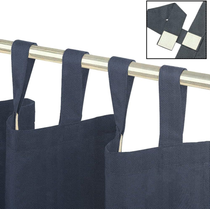 HOME DEKO Terrassenvorhang, Wasserdichter Gartenvorhang für Terrasse, Balkon, Pergola & Pavillon, Sc