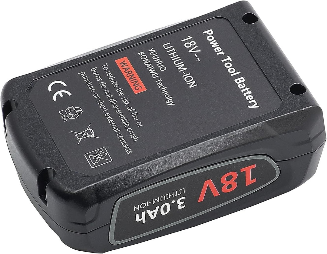 Wiederaufladbarer Lithium-Akku – Ionen, Ersatz für Bosch 18 V, 3,0 Ah, kompatibel mit Bosch Tool bat
