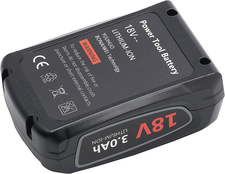 Wiederaufladbarer Lithium-Akku – Ionen, Ersatz für Bosch 18 V, 3,0 Ah, kompatibel mit Bosch Tool bat