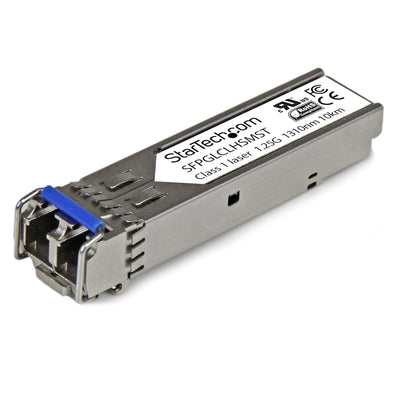 StarTech.com Gigabit LWL SFP Transceiver Modul, Cisco GLC-LH-SM kompatibel, SM/MM LC, 550m, Mini GBI