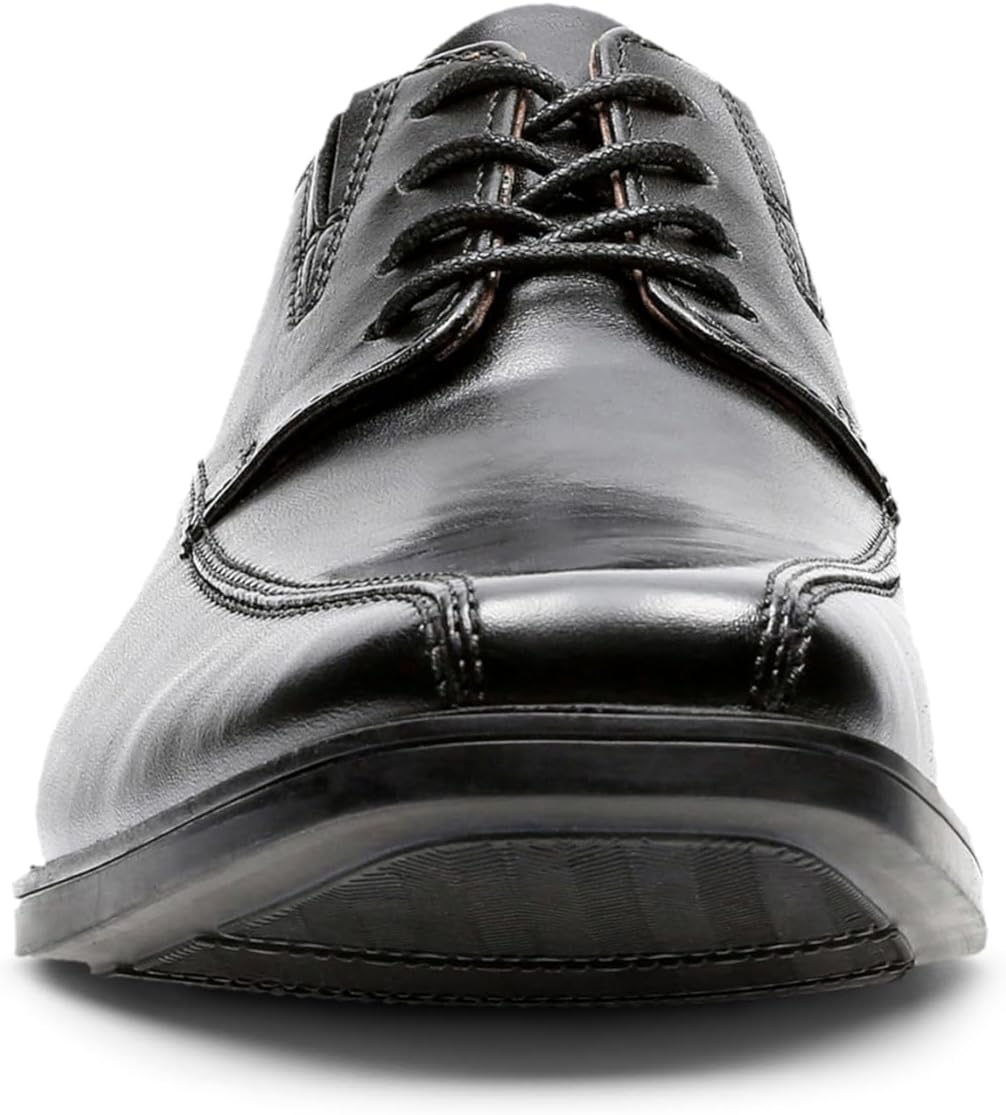 Clarks Herren Tilden Cap Derbys 39.5 EU Schwarzes Leder, 39.5 EU Schwarzes Leder