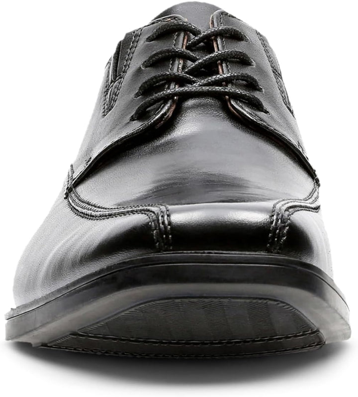 Clarks Herren Tilden Cap Derbys 39.5 EU Schwarzes Leder, 39.5 EU Schwarzes Leder
