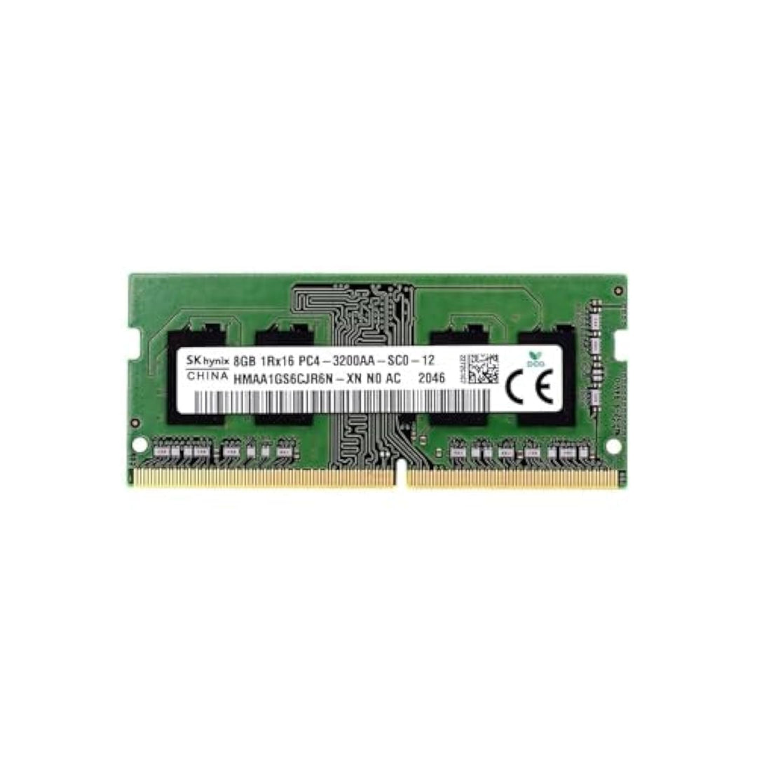 SK Hynix 8GB SODIMM DDR4 3200 PC4 1Rx16 HMAA1GS6CJR6N-XN SO-DIMM Laptop RAM Speicher für Dell HP Len