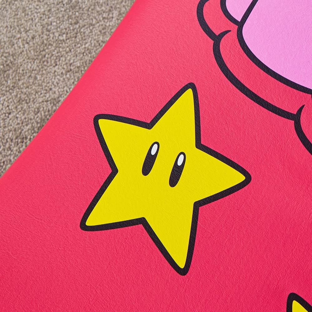 X Rocker Nintendo Super Mario Floor Rocker | Gaming Sessel für Kinder | Prinzessin Peach Design