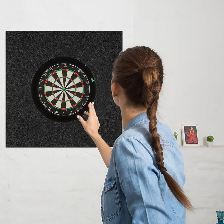 Dartboard Wandschutz: Selbstklebende Dartscheiben Umrandung, Faserplatte für Wandschutz, Dartboard-R