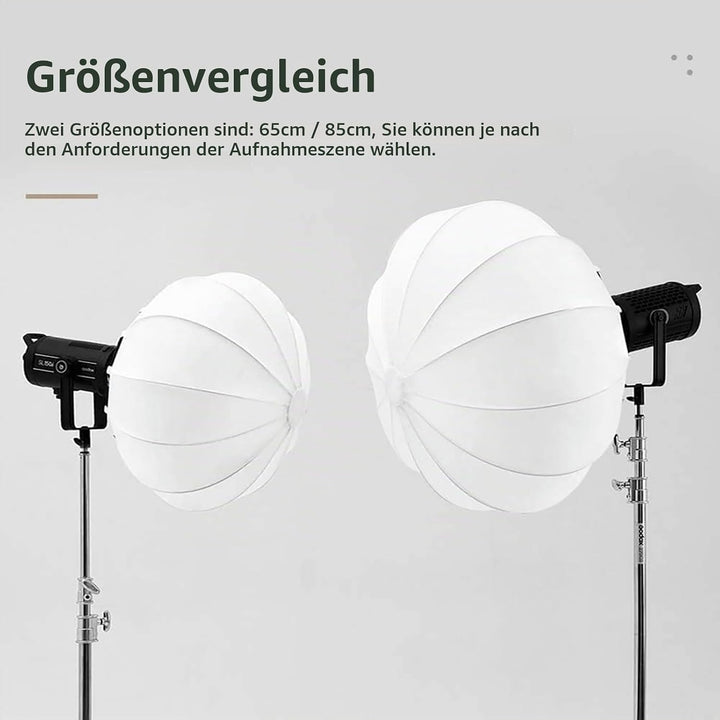 Godox CS-85D Laternen-Softbox 85,5-Zoll-Soft-Lighting-Modifikator für Godox SL-60W SL150W II FV150 A