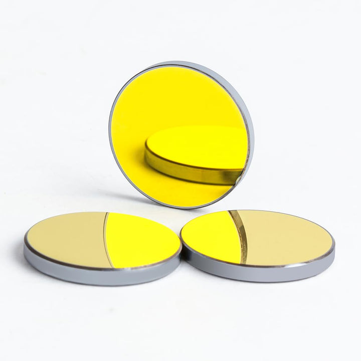 Cloudray Si Reflective Lens CO2 Laser Lens Si Reflektierende Linse Si Mirror Coated Gold Si Mirror C