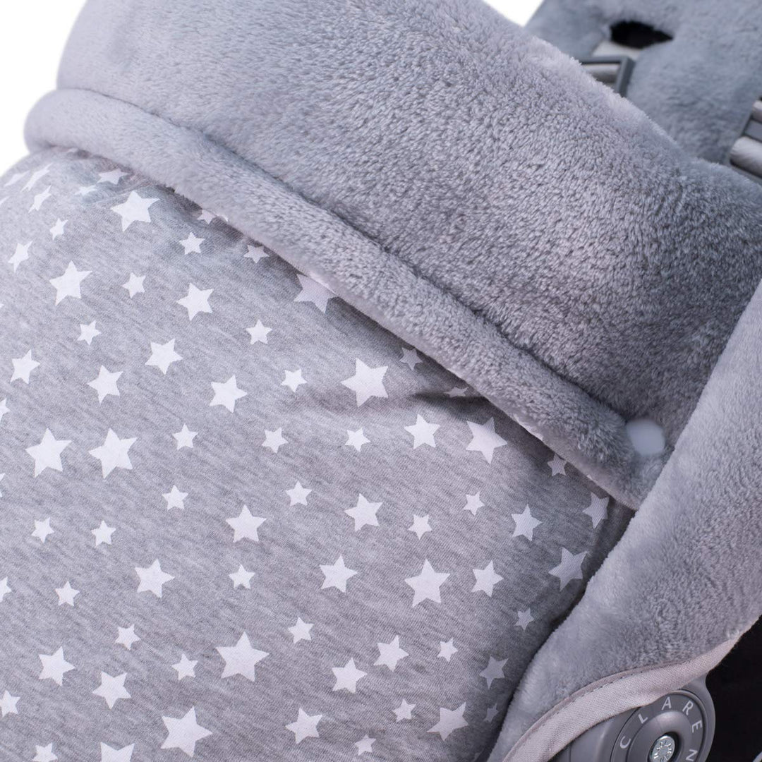 JYOKO KIDS Fusssack Kompatibel mit Maclaren, White Star FLEECE