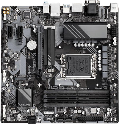 Gigabyte B760M DS3H DDR4-1.0 Motherboard Micro ATX LGA1700-Sockel B760