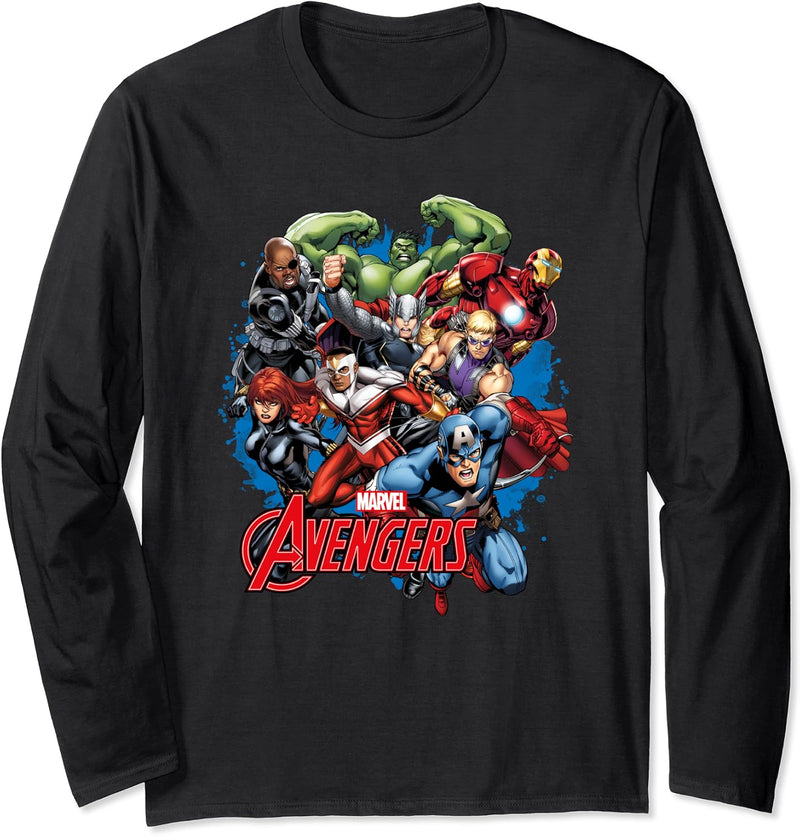 Marvel Avengers Classic Action Langarmshirt