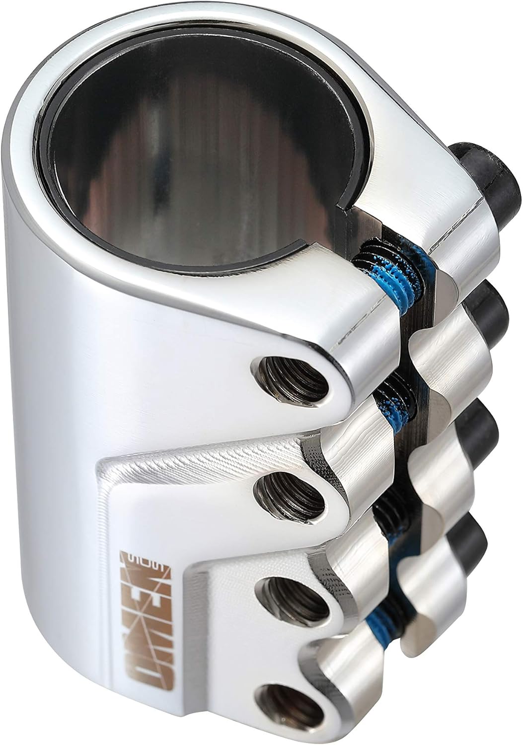 Blunt Stunt-Scooter Omen SCS Kompressions Gabel Klemme für 31,8/34,9 Lenker Silber, Silber