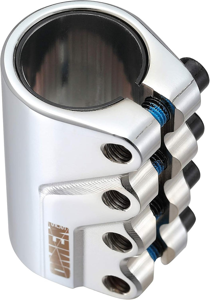 Blunt Stunt-Scooter Omen SCS Kompressions Gabel Klemme für 31,8/34,9 Lenker Silber, Silber