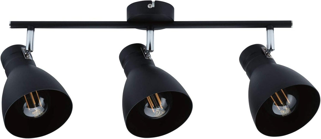 Paulmann Spotlight Davy max 3x20W E27 Schwarz 230V 3er, 3er