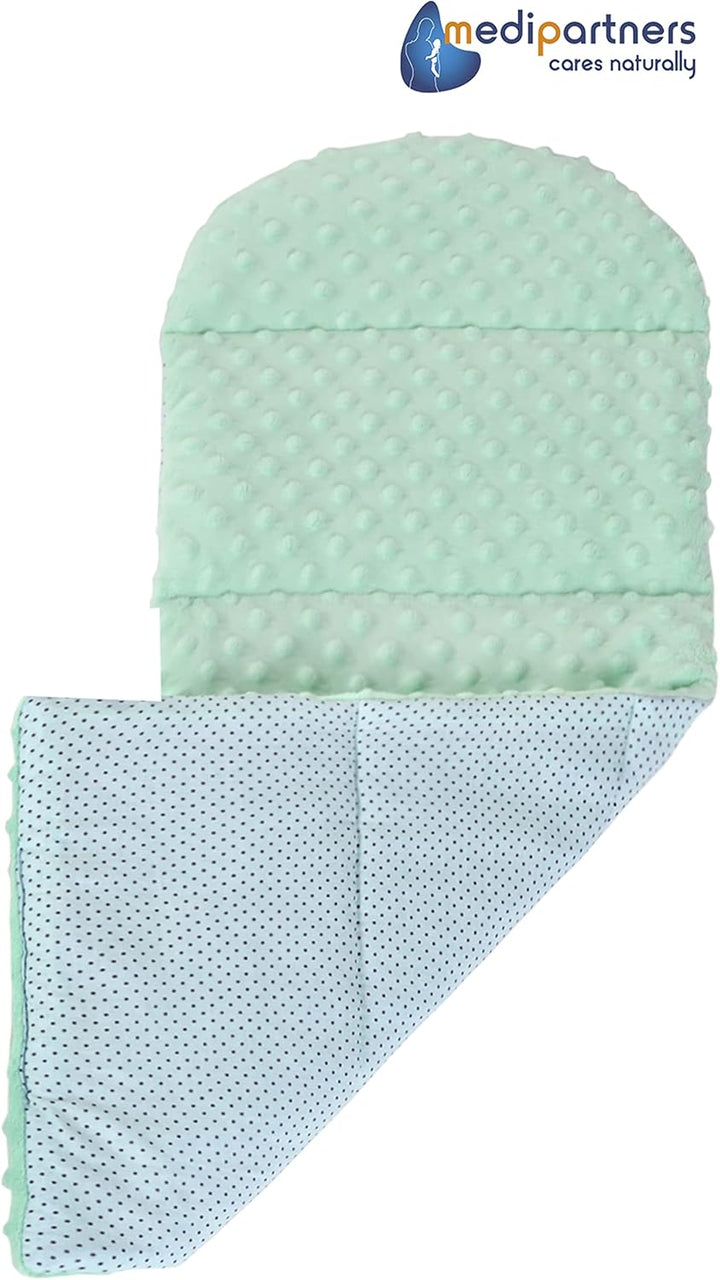Medi Partners Babynest Kuschelnest Babynestchen 100% Baumwolle Nestchen Reisebett für Babys Säugling