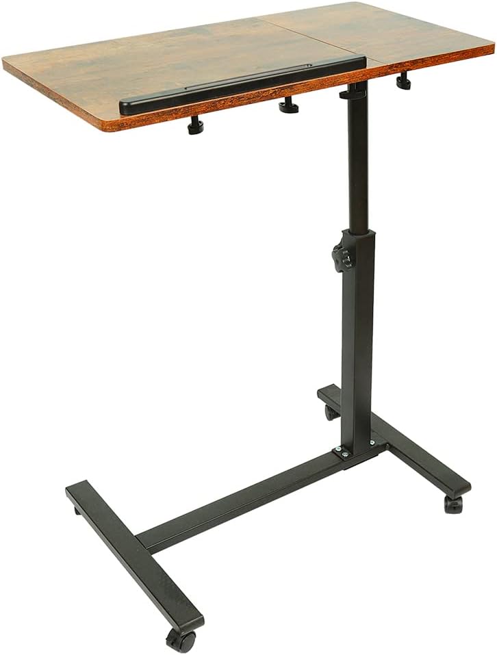 Laptop-Schreibtisch,Beistelltisch, klappbar, tragbar, klappbarer Tisch für Laptop, höhenverstellbare