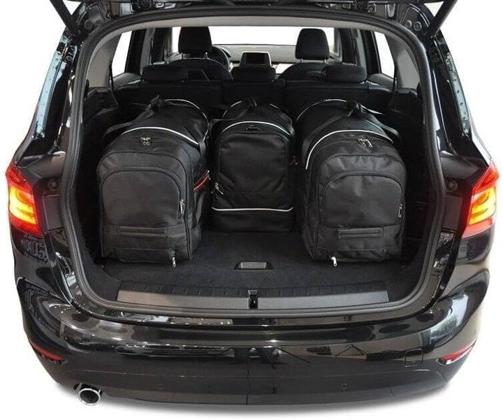 KJUST Kofferraumtaschen 4 stk kompatibel mit BMW 2 GRAN TOURER F46 2015-2021