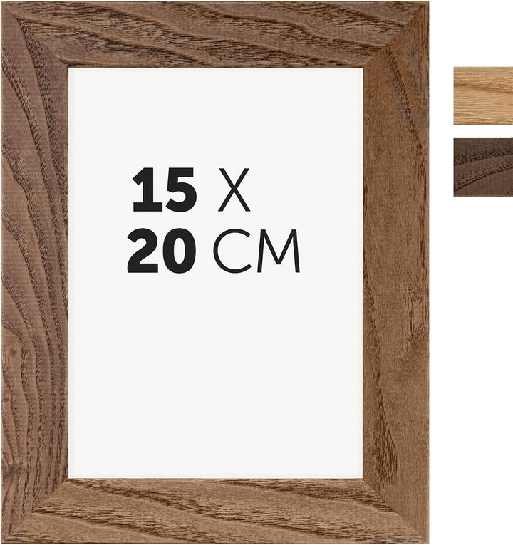 DÖRR Eichenholzrahmen Oakwood Slim dunkelbraun 15x20 15x20 dark brown, 15x20 dark brown