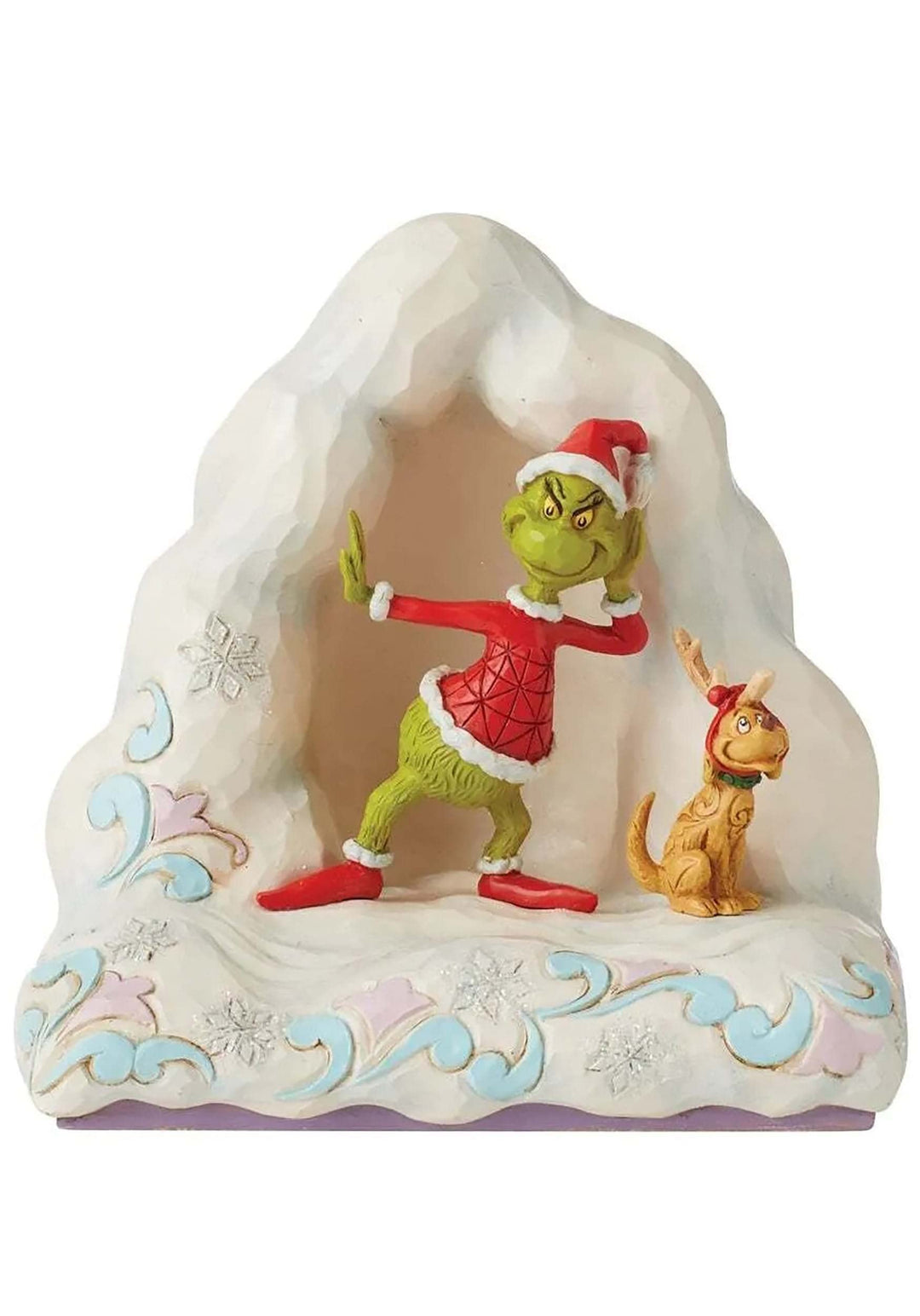 Grinch and Max on Snow
