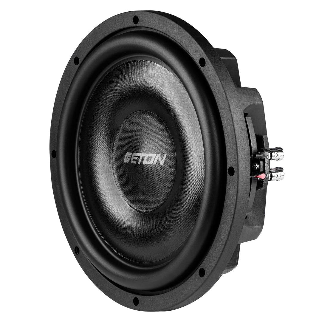 ETON MW 12 Flat – Kraftvoller, Flacher 30 cm / 12 Zoll Subwoofer, Langhub Bass fürs Auto, Tiefton La