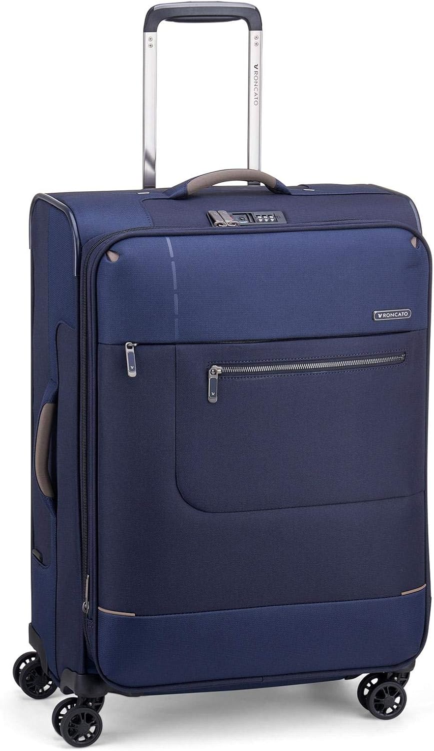 Roncato Trolley Medio 4r Exp. 63 cm Sidetrack Koffer, cm, 78 liters, Blau (Azul), Blau (Azul)