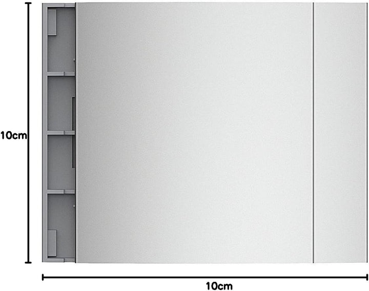BTICINO, Frontblende Blind-Modull (leer) für SFERA Audio-/Video-Türstation, Allmetal, 352301