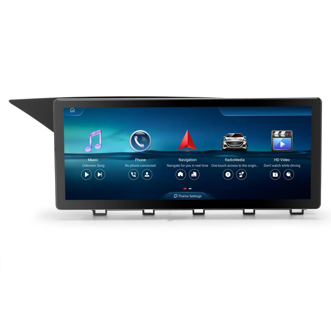 Erisin 10.25 Zoll 8-Kern 4GB+64GB Android 12 Autoradio GPS Navi für Mercedes-Benz GLK-Class X204 (20