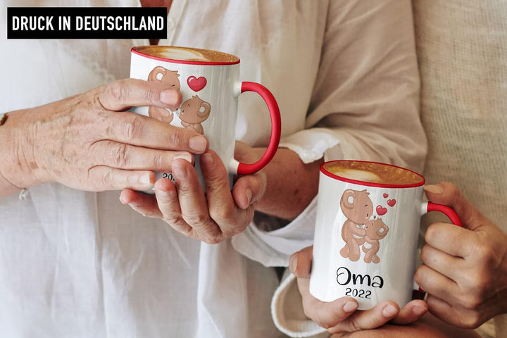 Trendation - Ihr werdet Oma und Opa 2022 Geschenk Schwangerschaft Verkünden Überraschung Baby Du Wir