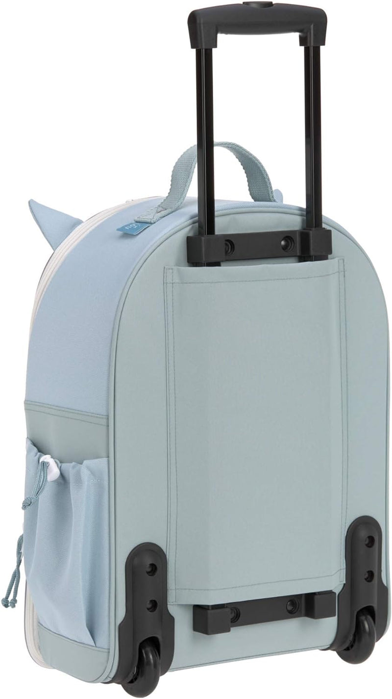 LÄSSIG Kinderkoffer Trolley Reisekoffer mit Teleskopstange und Rollen ab 3 Jahre, 45 cm, 17 L/Trolle