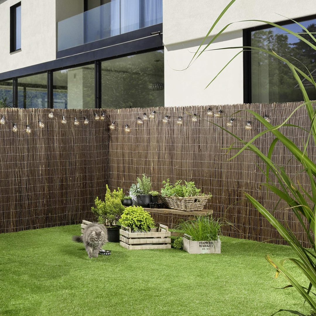 Windhager Sichtschutzmatte Nagoya, Weidenzaunmatte für Garten, Balkon und Terrasse, Sichtschutz-Zaun