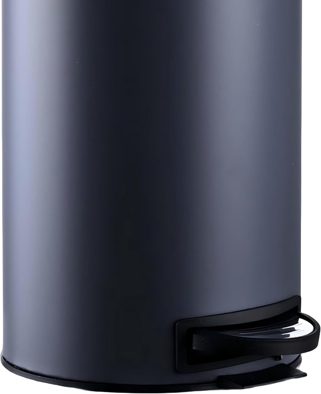 Relaxdays Mülleimer, 12 Liter, entnehmbarer Kunststoff-Inneneimer, mit Fusspedal, Bad, Küche, Tretmü