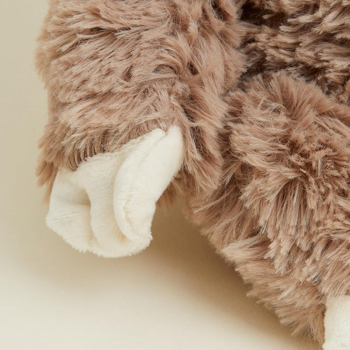 Warmies Plüsch Braunes Faultier Mikrowellen-Erwärmbarer Gewichteter Teddy mit französischem Lavendel