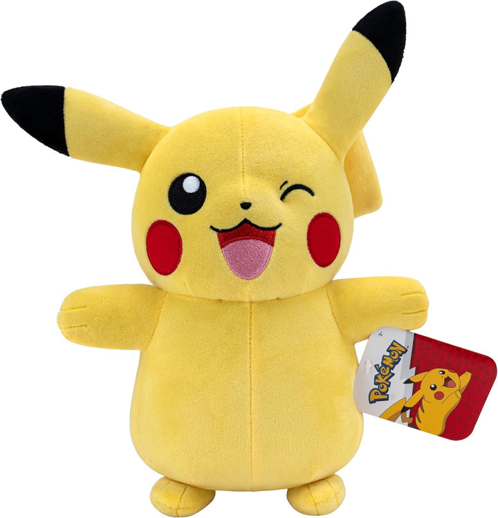 Pokémon PKW4032-30cm Plüsch - Pikachu, offizielles Plüsch