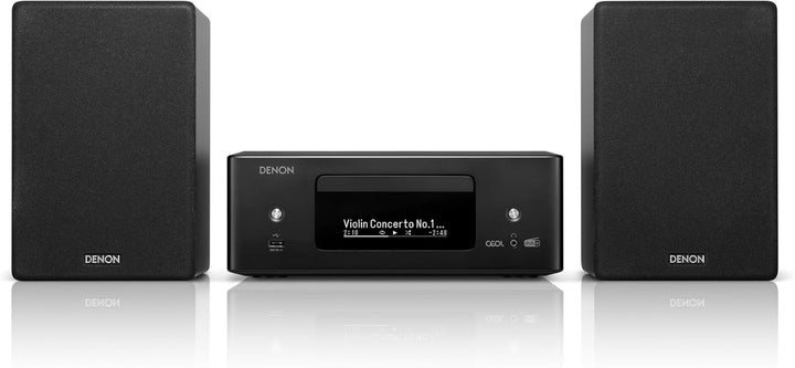 Denon CEOL N-12DAB HiFi-Komplettsystem mit Lautsprechern, CD-Player, Musikstreaming, HEOS Multiroom,