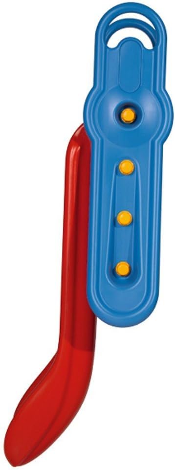 BIG - Fun-Slide - 152cm lange Rutschbahn, Nutzung für den Hausgebrauch, rot-blaue Rutsche für drinne