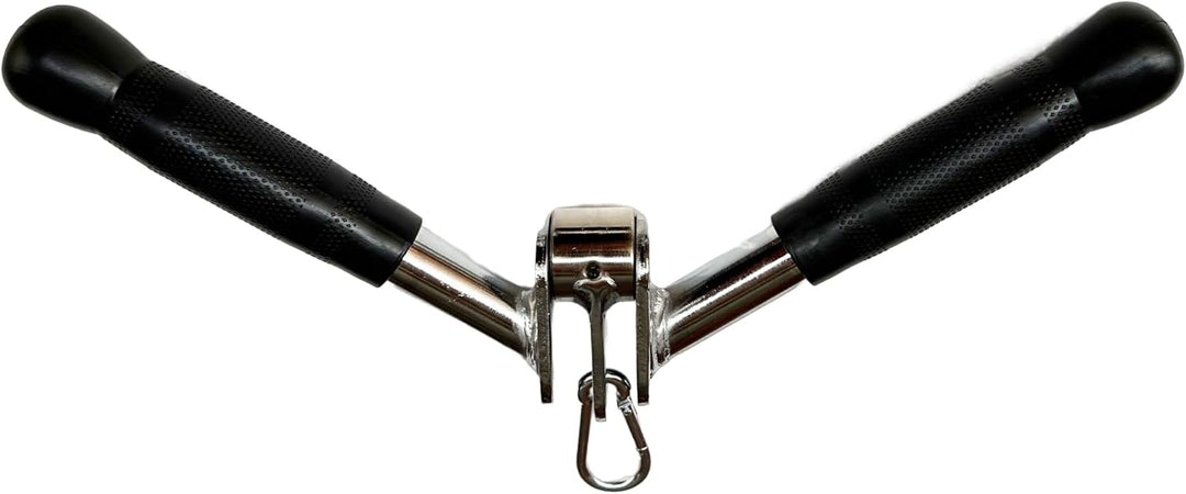 qibylift Latzugstange, Kraftstation Latzug Griff, LAT Pull Down Bar Krafttraining Griffe für Kabelzu