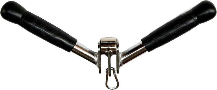 qibylift Latzugstange, Kraftstation Latzug Griff, LAT Pull Down Bar Krafttraining Griffe für Kabelzu