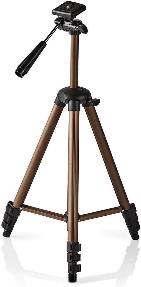 TronicXL 360° Kamerastativ Universal Dreibein Kamera Stativ Aluminium 130cm für DSLR kompatibel mit