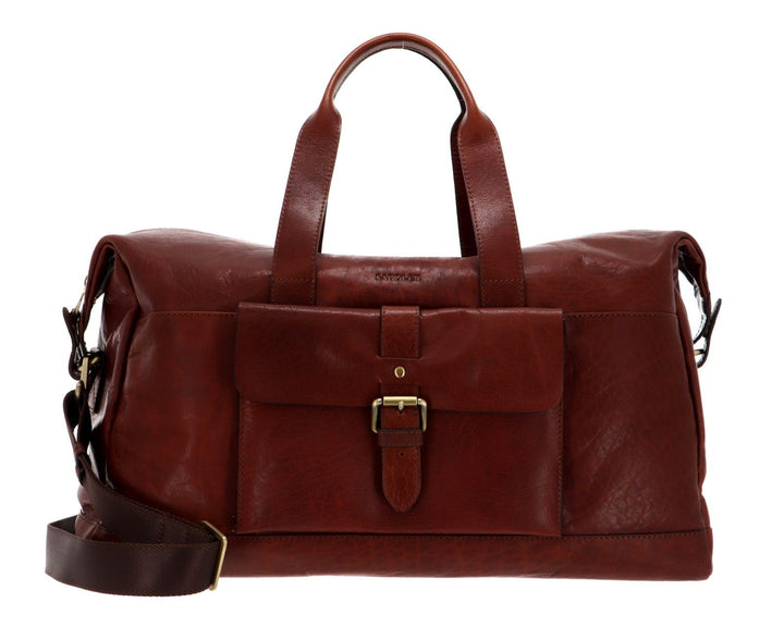 SADDLER Charles Weekend Bag Midbrown