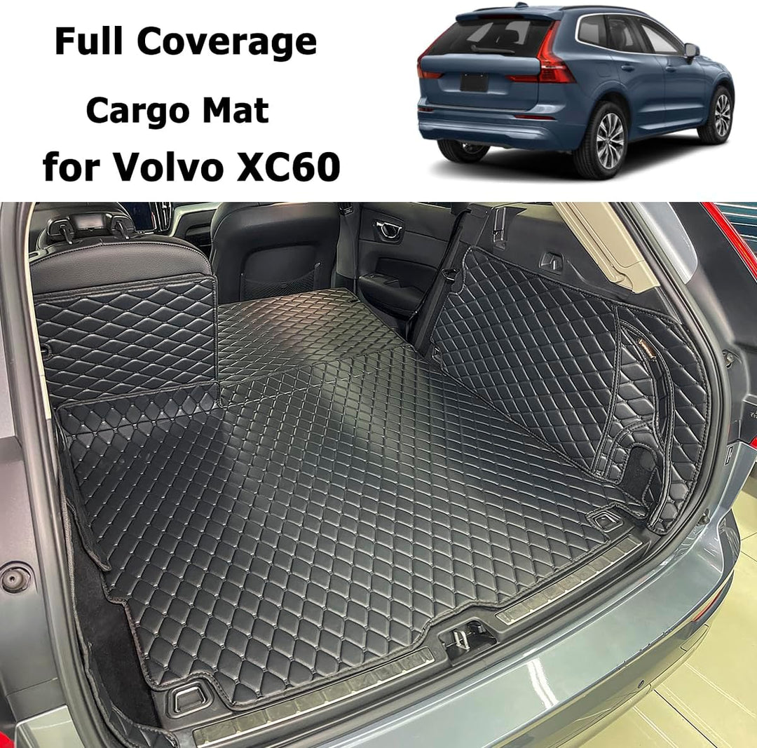 Kofferraumwanne kompatibel mit Volvo XC-60 (XC60) 2017-2025 Kofferraummatte Kofferraum schutzmatte