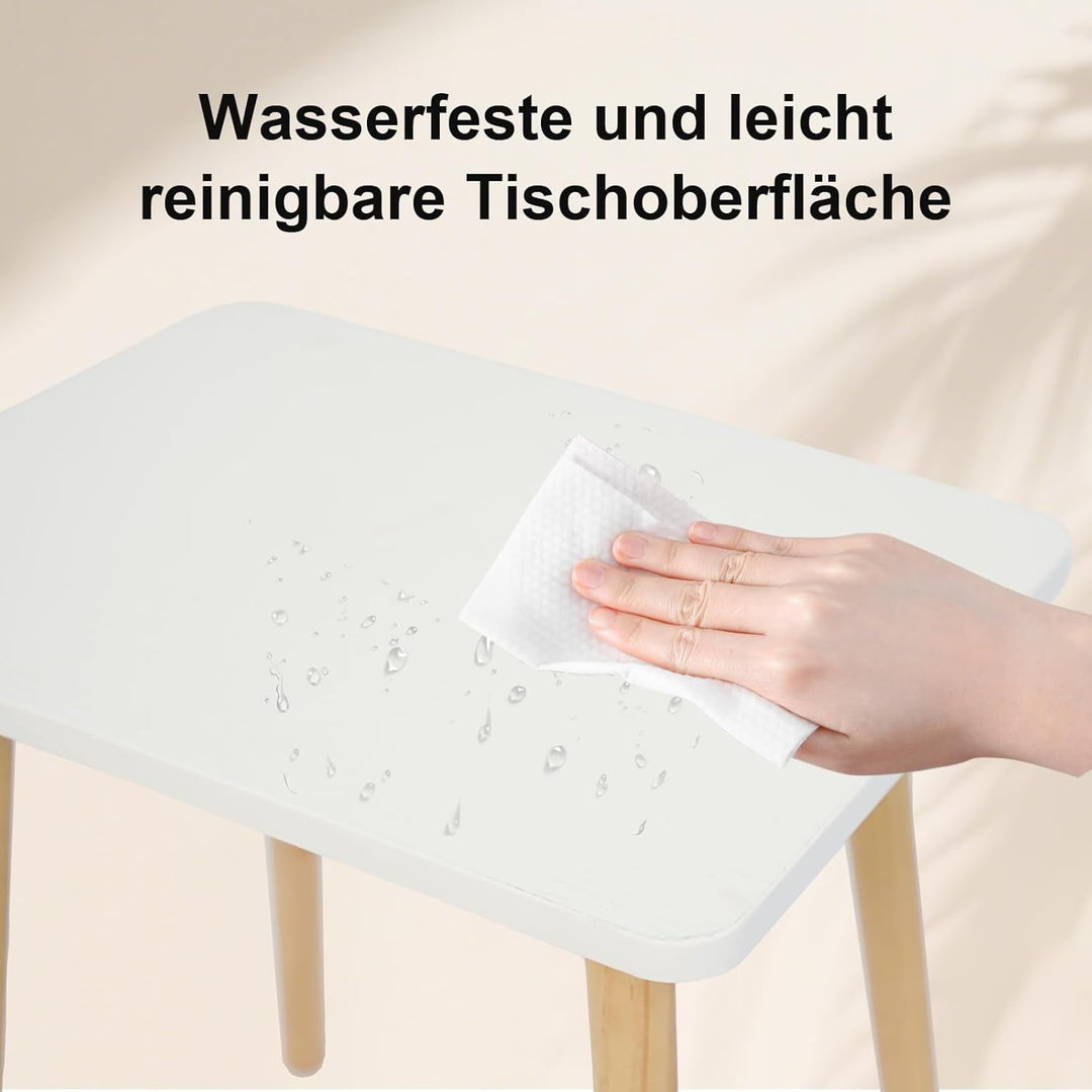 FORAOFUR Beistelltisch, kleiner Beistelltisch, Akzenttisch für Wohnzimmer, Schlafzimmer, Büro, moder