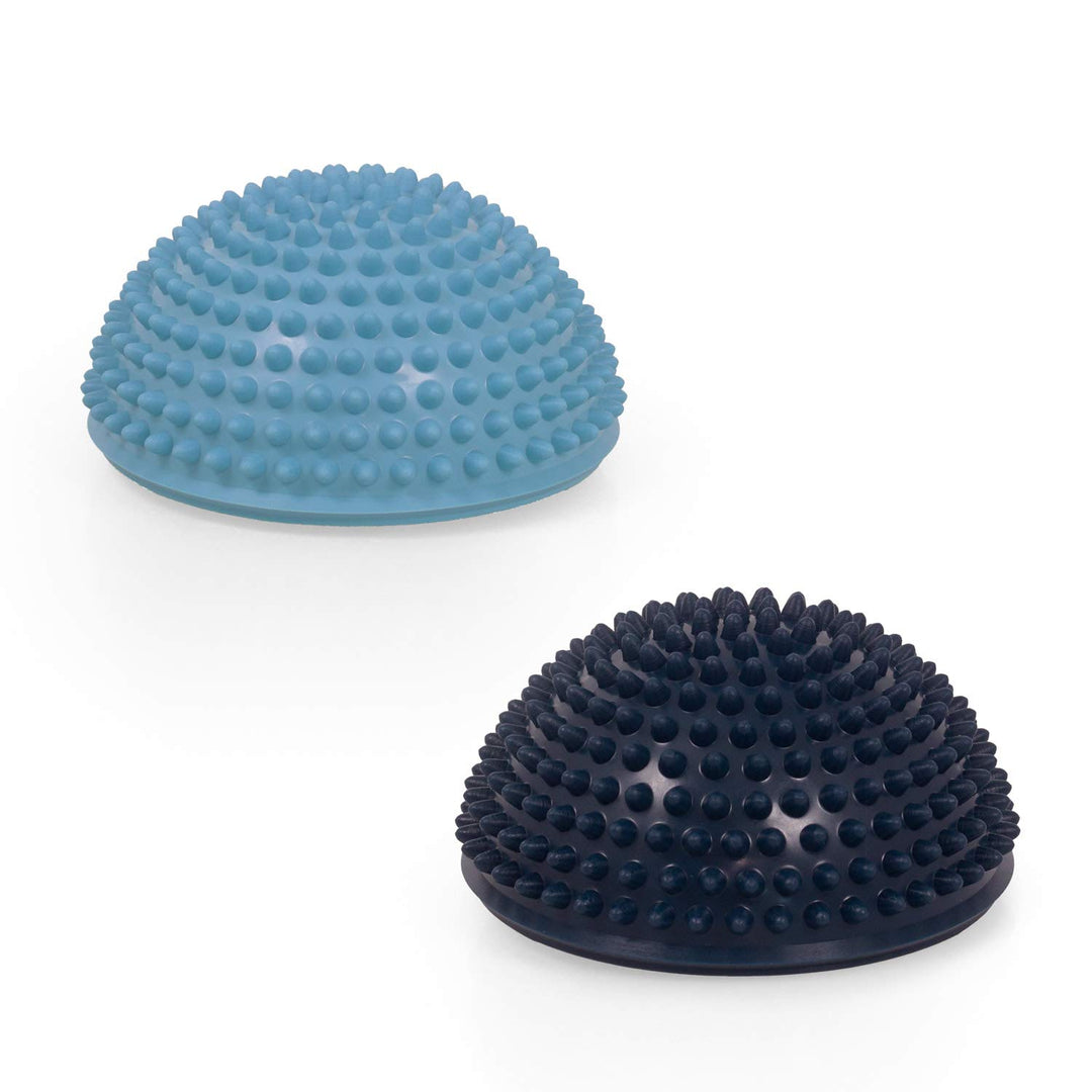 AFH Webshop Therapie Balance Igel Premium Soft | Blaue Variante ca. Ø 16 cm | 2er Set´s Hellblau + N