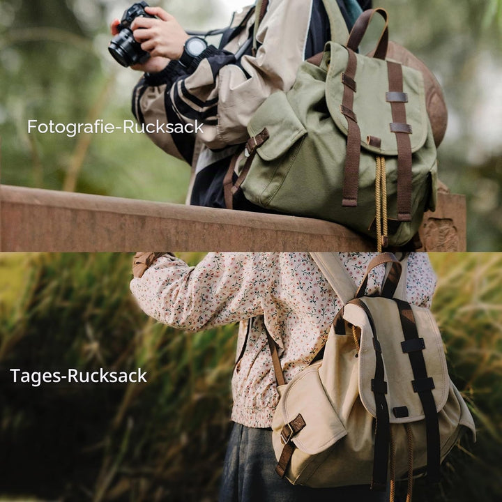 TARION Unisex Michael Kamerarucksack (1er Pack) M Grün, M Grün