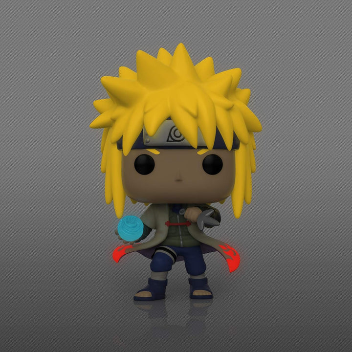 Funko Pop! Animation: Naruto - Minato Namikaze - 1/6 Quote Für Seltene Chase-Variante - Leuchtet Im