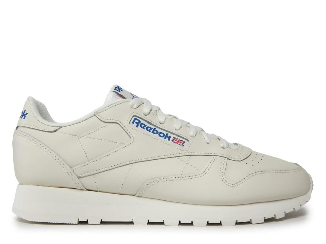 Reebok Unisex Classic LeatherSneaker 34 EU Chalk Vecblu Vecred, 34 EU Chalk Vecblu Vecred