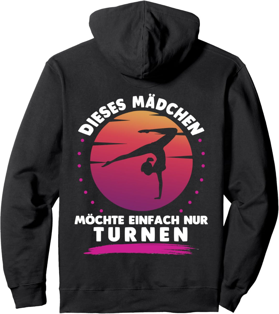 Mädchen Turnen, Kunstturnen Gymnastik Akrobatik Turnen Pullover Hoodie