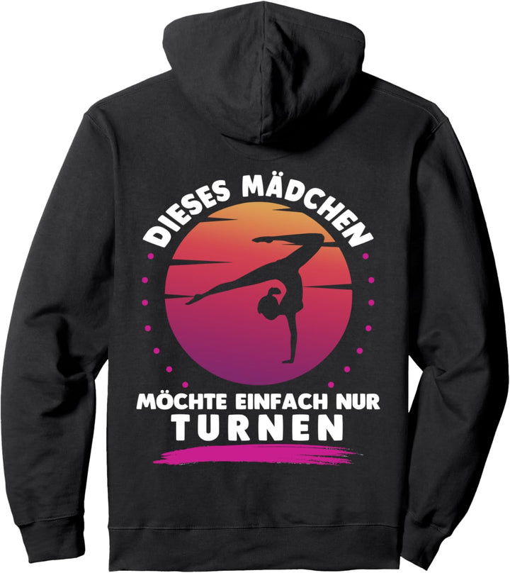 Mädchen Turnen, Kunstturnen Gymnastik Akrobatik Turnen Pullover Hoodie