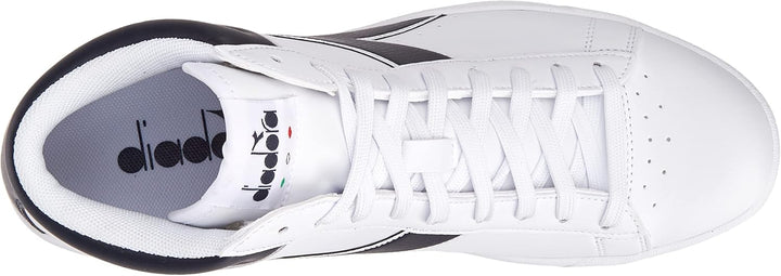 Diadora Unisex Torneo High Gymnastikschuh 38.5 EU Weiss Blau, 38.5 EU Weiß Blau