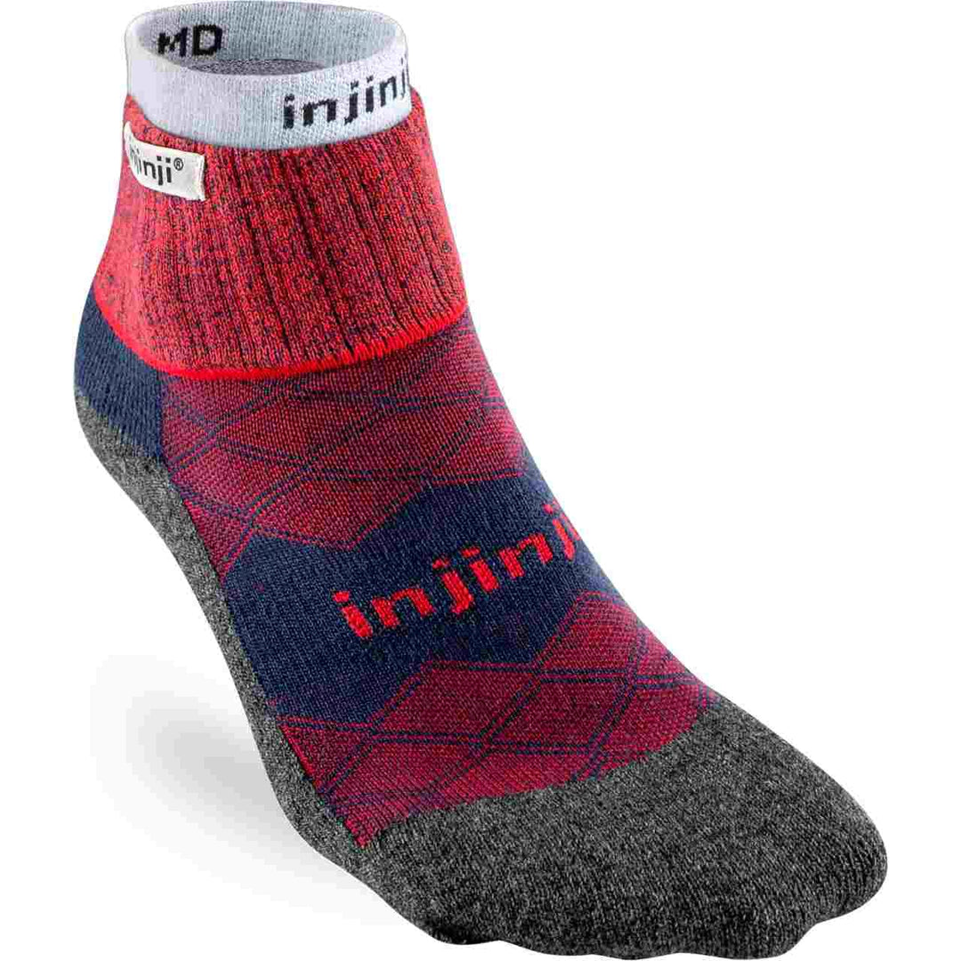 Injinji MEN´S LINER+RUNNER MINI-CREW BRICK 46 Brick, 46 Brick