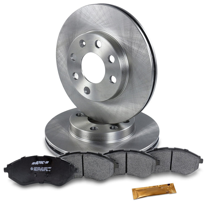 Bremsenset Vorderachse inkl. Bremsscheiben Belüftet Ø 236 mm + Bremsbeläge Vorne