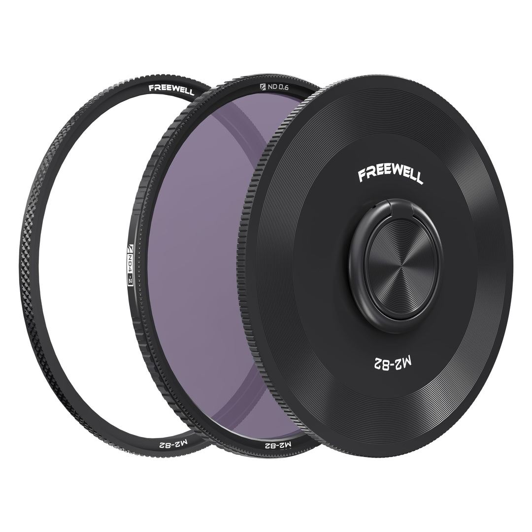 Freewell 82 mm ND4 (2 Blendenstufen) ND0.6 Kamerafilter, kompatibel mit der M2-Serie 82MM ND4, 82MM
